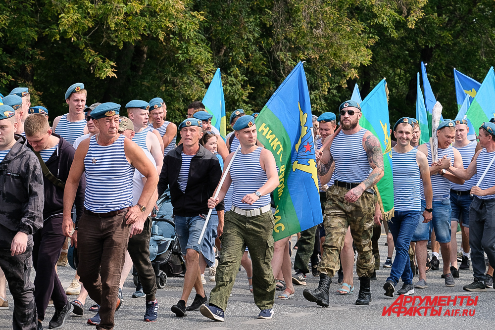 День ВДВ в Перми.