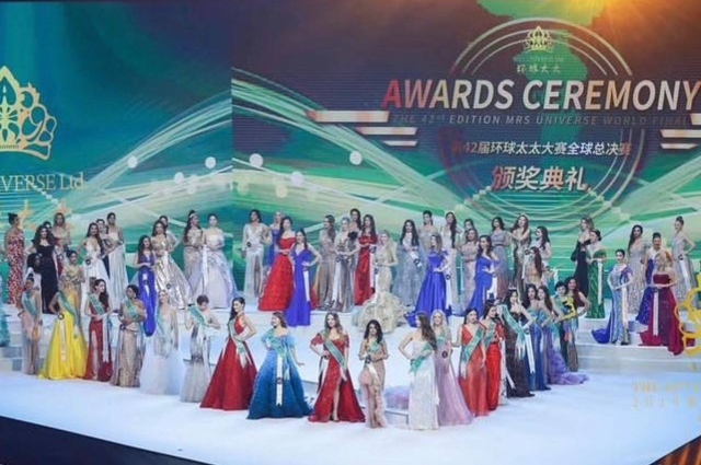 Междунаролный конкурс красоты в Филиппинах.