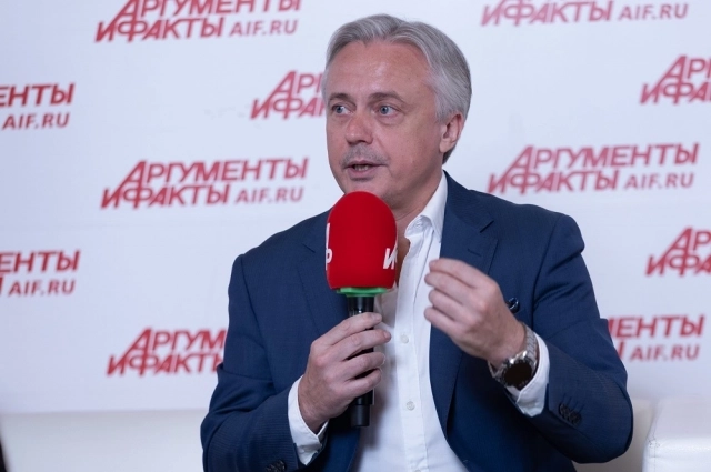 Генеральный директор издательского дома «Аргументы и факты» Руслан Новиков.