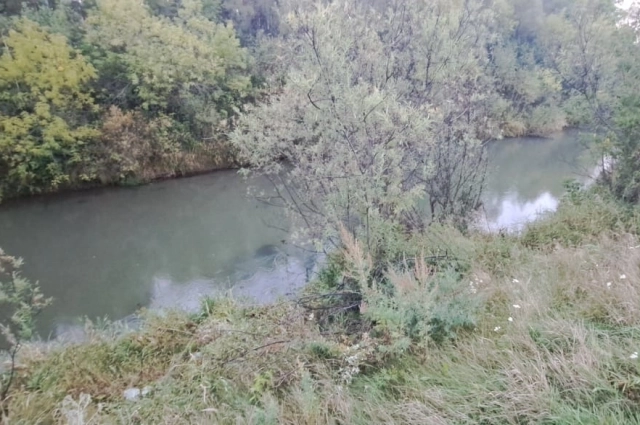 Место, где нашли тело.