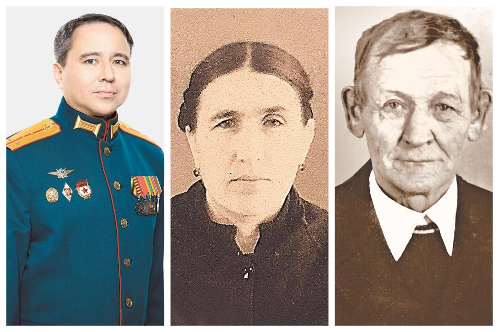 Капитан Эльдар Шарипов, Бабушка Магинур Шарипова и дедушка Садрылиман Самигуллин.