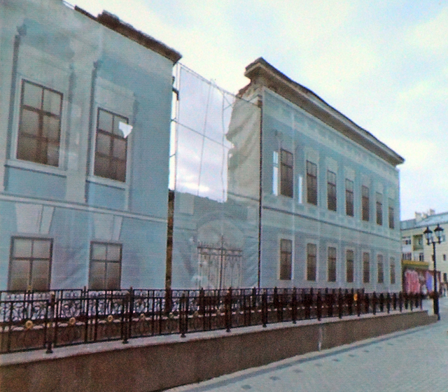 Павлу Щетинкину принадлежали дома № 32 и 34 по ул. Большая Проломная (сейчас ул. Баумана), построенные по проекту Фомы Петонди. 