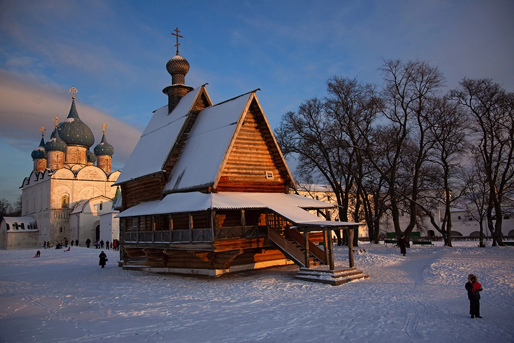  Деревянная Никольская Церковь 