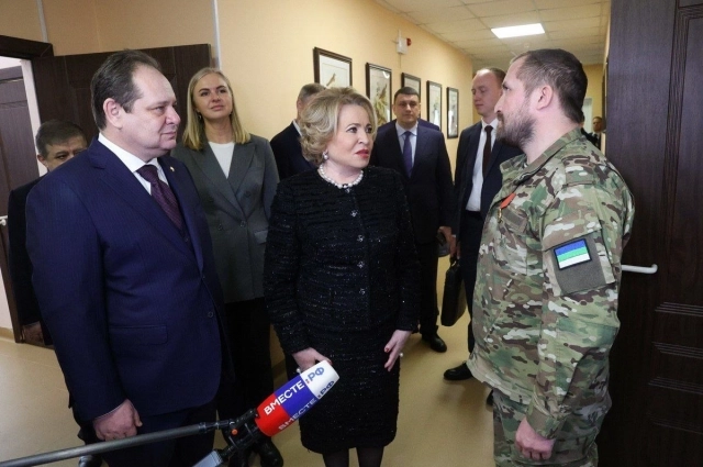 И вовремя визита Валентины Матвиенко...