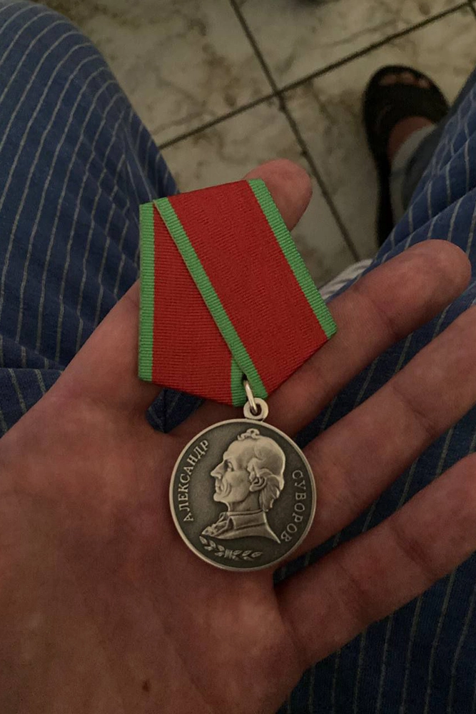 Медаль Суворова — одна из боевых государственных наград Российской Федерации.
