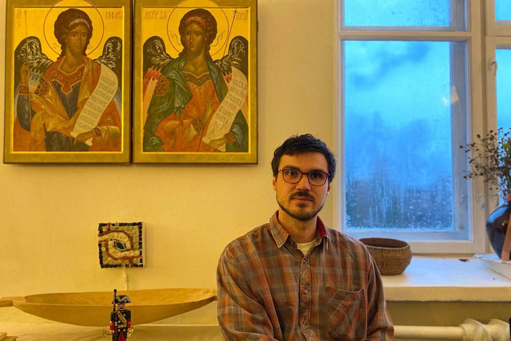 Игорь Титов, иконописец.