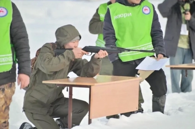 На старт вышли команды, составленные из двух поколений одной семьи