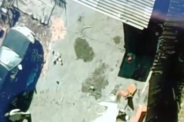 Дрон в ЕАО поймал женщину с огнём