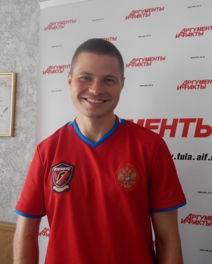 Тульский спортсмен Андрей Шиманов