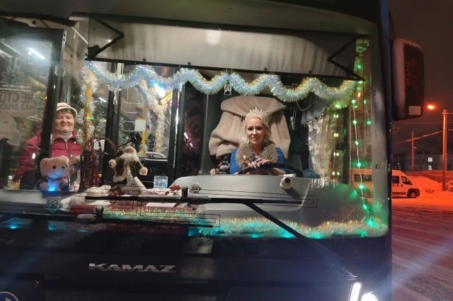 Ольга работает водителем – она была первой женщиной в Выксе, которая села за руль рейсового автобуса. 