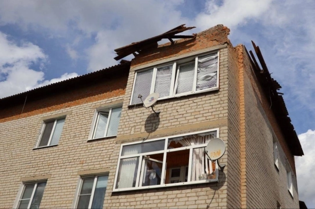 Под удар ВСУ попала многоэтажка