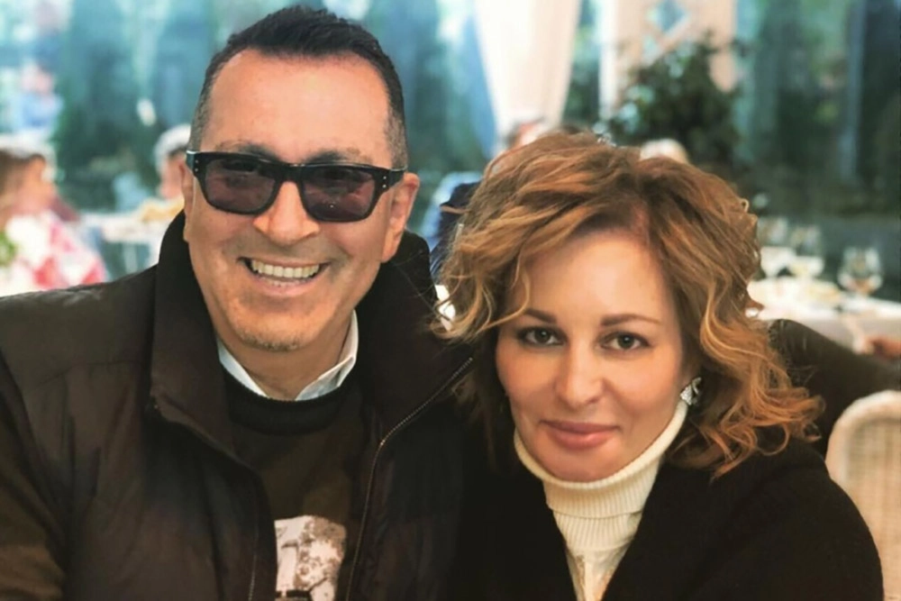 Александр Буйнов с женой Алёной.