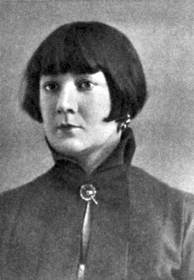 Жена Бибикова Ольга Пыжова, 1920 г.