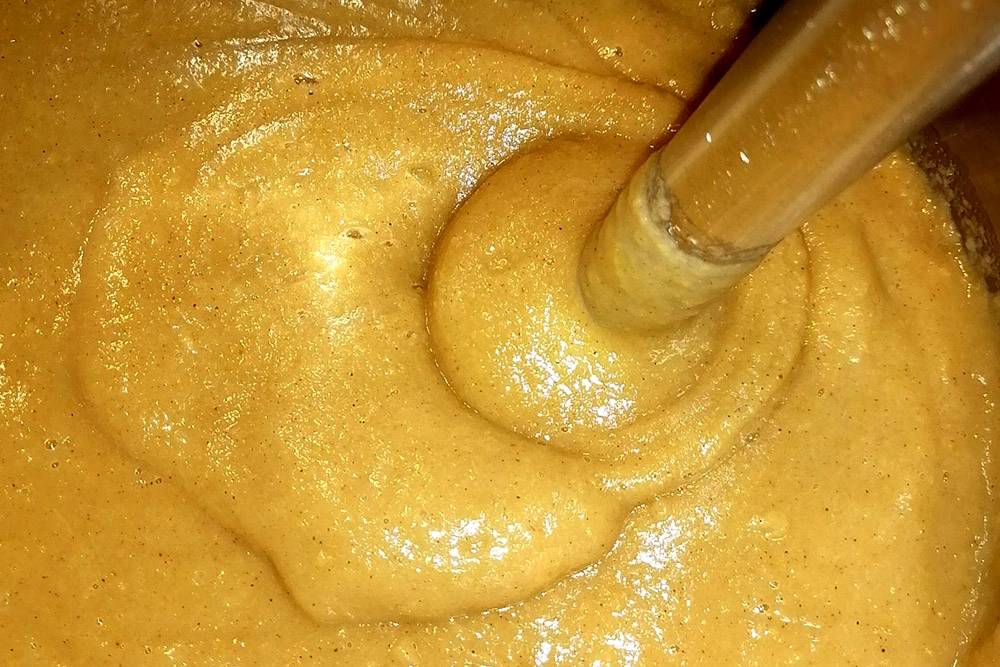 Ябочное пюре.