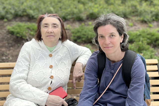 Татьяна Грачева с Марией Файт (справа на фото).