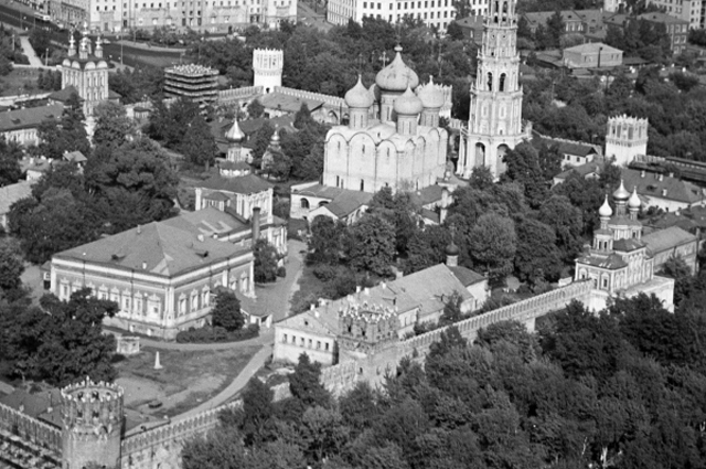 Панорама Новодевичьего монастыря. 1963 год