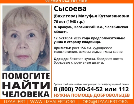 Такие ориентировки были у волонтёров.