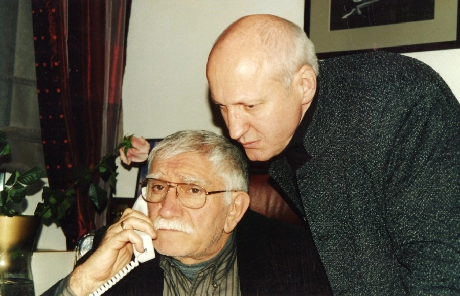 С Арменом Джигарханяном.