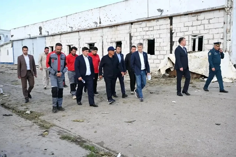 Рустам Минниханов в Нижнекамске.