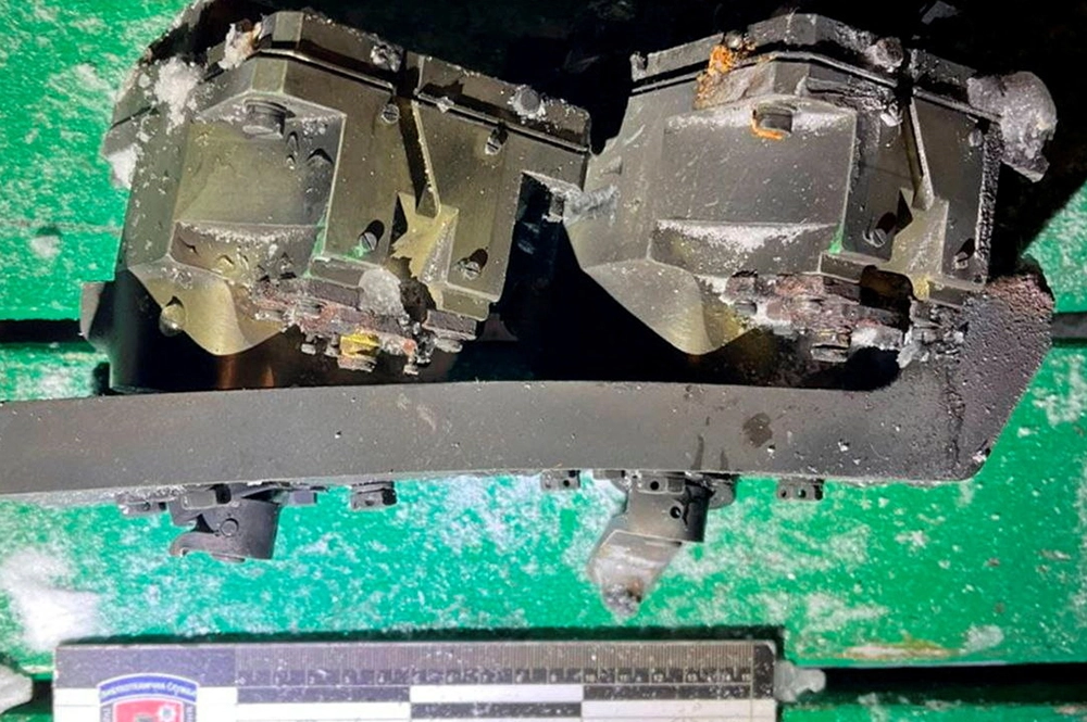 Обломки «Орешника» 