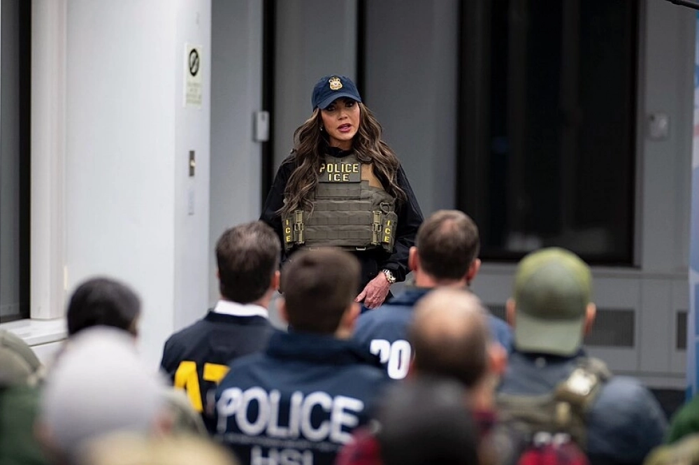 Министр внутренней безопасности США Кристи Ноэм.