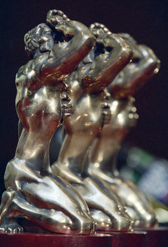 Бронзовая статуэтка Орфей - приз Академии Российского телевидения ТЭФИ