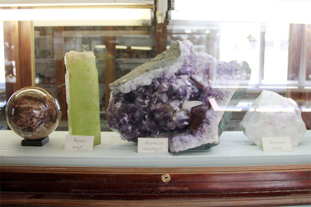 Частный музей минералов в Слюдянке