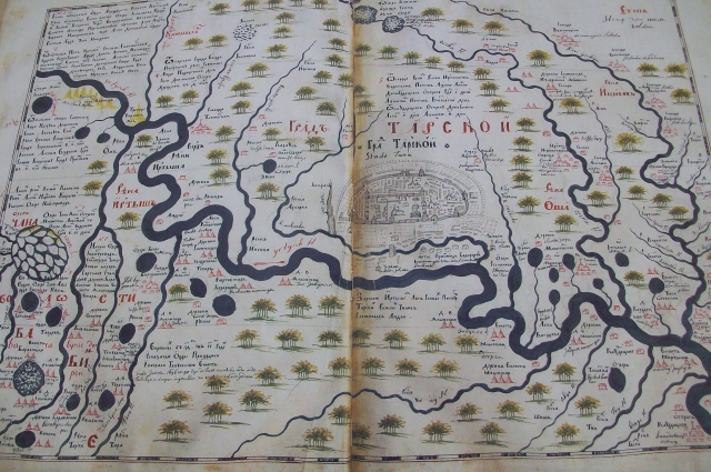 Карты из чертежной книги С.Ремезова