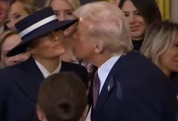 Мелания и Трамп 