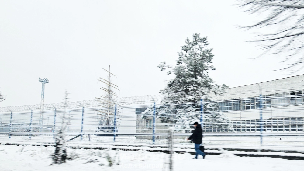 Снегопад, снег, зима