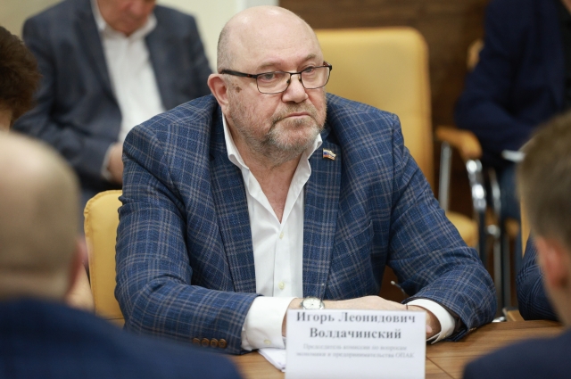 Член совета Общественной палаты Алтайского края Игорь Волдачинский. 