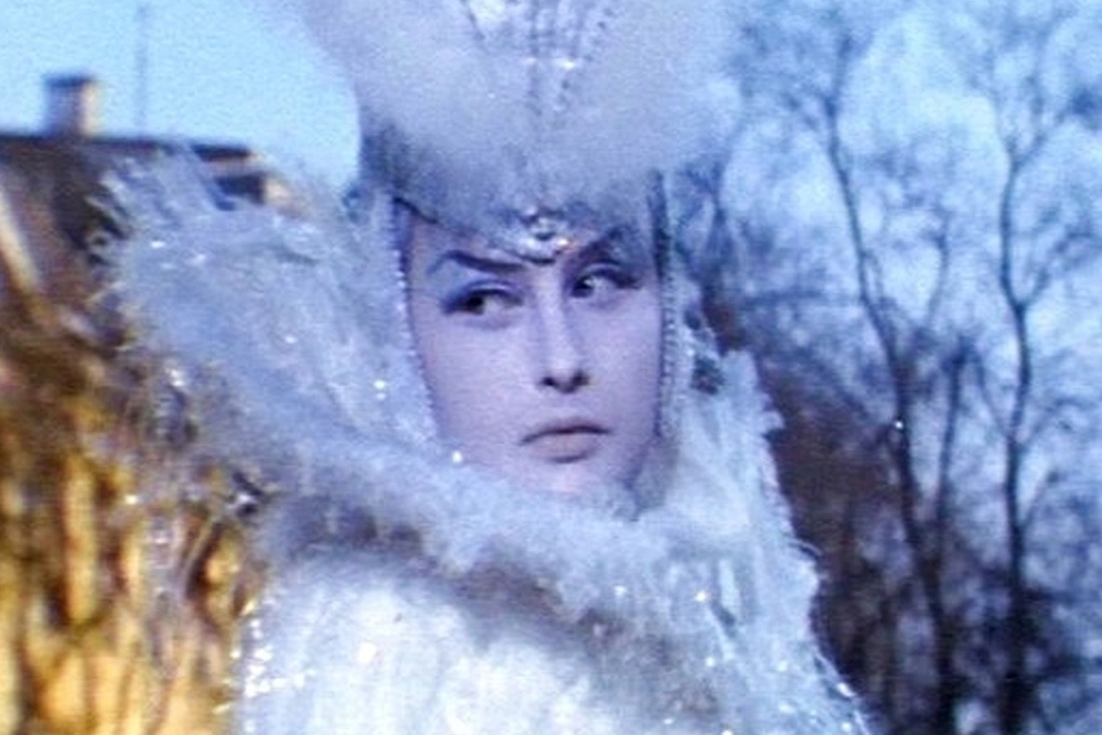 Наталья Климова в фильме «Снежная королева».
