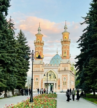 Раньше в мечети был музей.