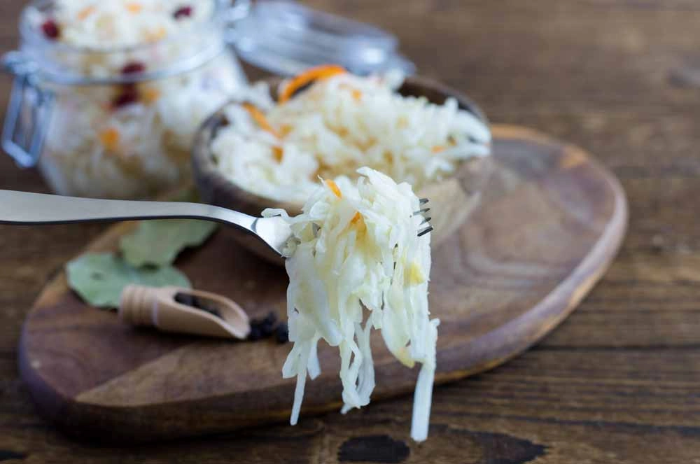 Квашеная капуста с морковью.