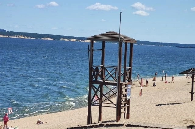 Чебоксарские пляжи ждут отдыхающих.