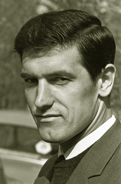 Валерий Воронин, игрок сборной команды СССР по футболу. 1966 год