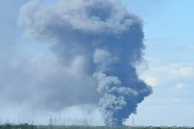 Последствия удара «Искандера» по складам ВСУ