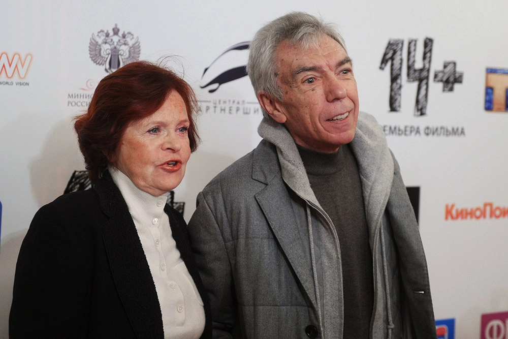 Юрий Николаев с женой Элеонорой.