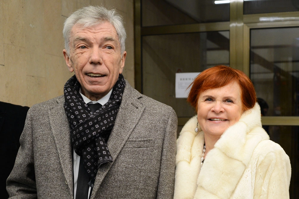 Юрий Николаев с женой Элеонорой.