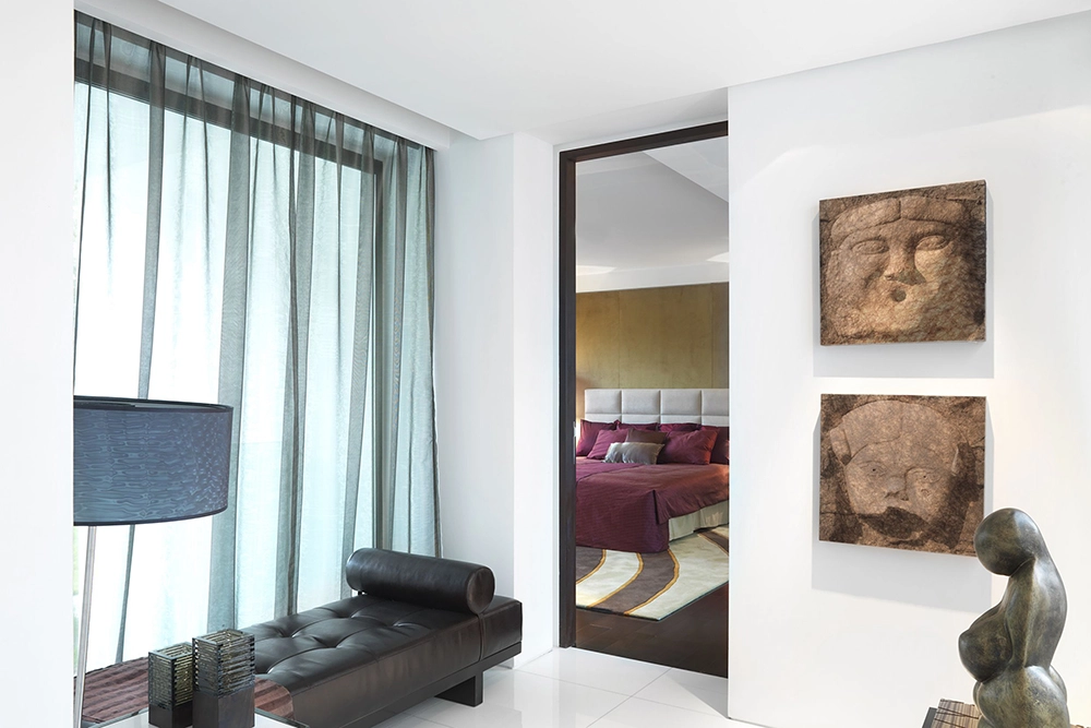 Все о домашнем текстиле как выбрать шторы, скатерти и пледы. На фото: прозрачная штора