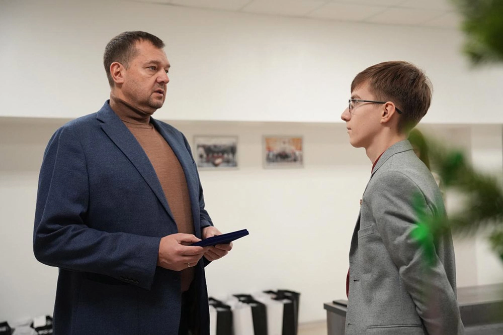 Данил получил медаль Совета Федерации «За проявленное мужество».