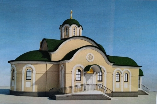 Эскизный проект храма.