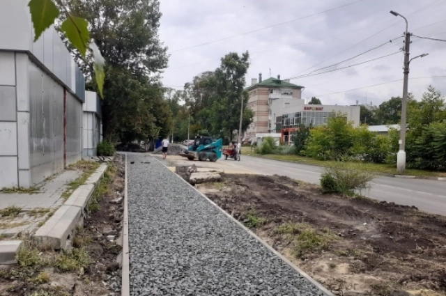 пространство от улицы Железнякова до улицы Студенческой по «Малой Богданке» станет удобнее для пешеходов и велосипедистов.