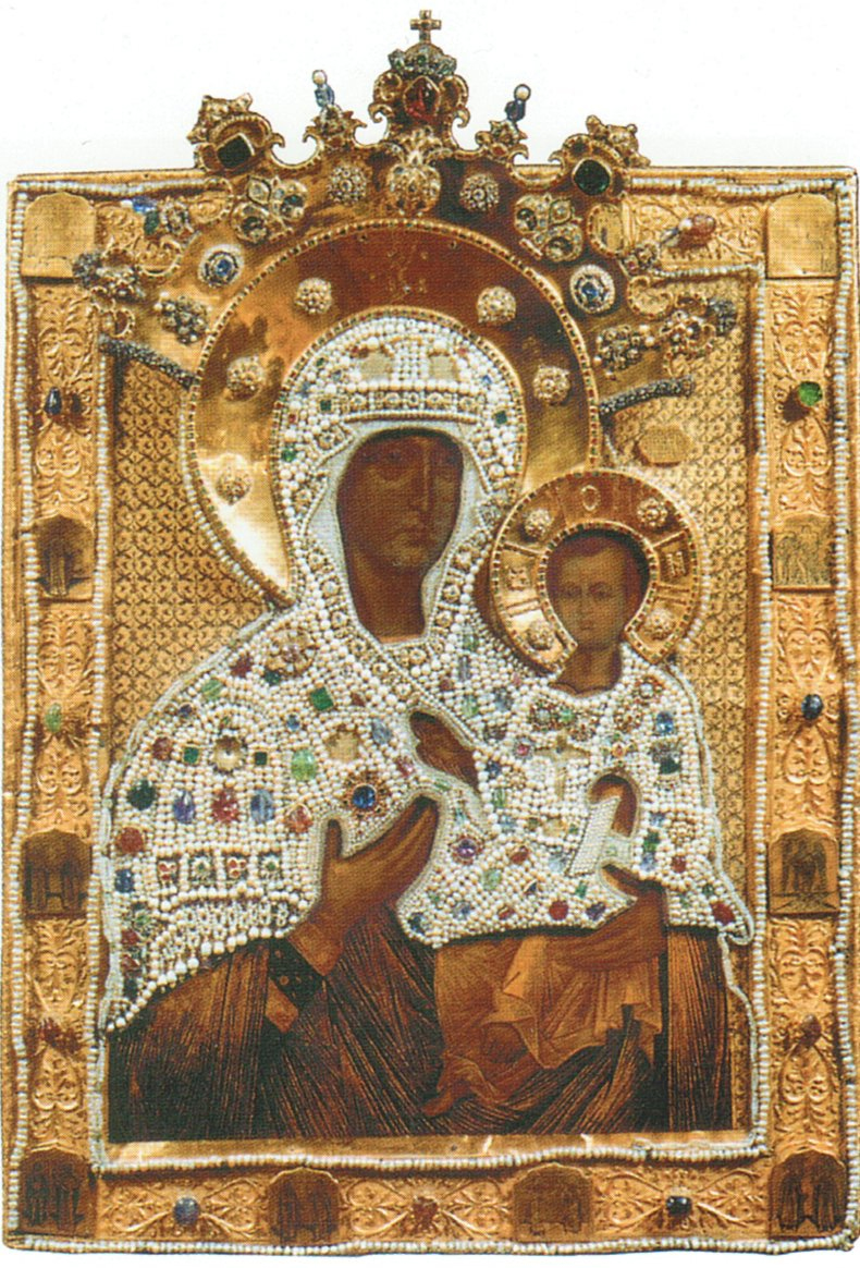 Смоленская икона Божией Матери. Москва, 1456 год.