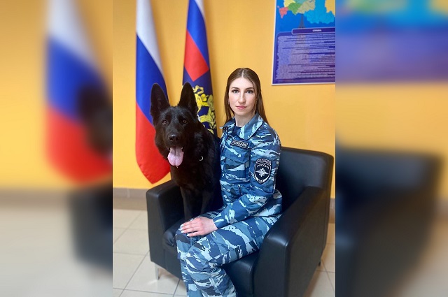 Ольга Филиппова со своей подопечной Кадис.