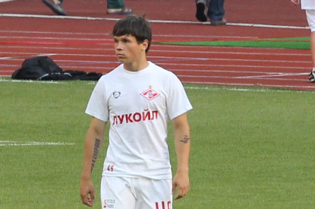 Футболист Александр Козлов.
