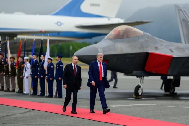 Встреча Владимира Путина и Дональда Трампа на Аляске.