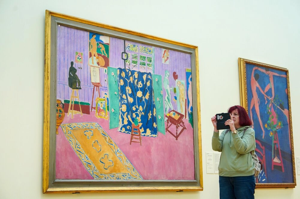 Фокус-выставка «Матисс и Пикассо. Цвет и форма» в здании Государственной Третьяковской галереи на ул. Крымский Вал.