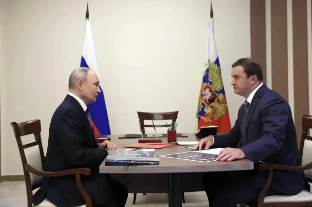 Виталий Хоценко доложил президенту России о развитии региона и реализации крупных инфраструктурных проектов.