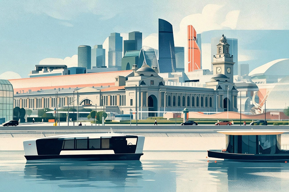 Современные электросуда.